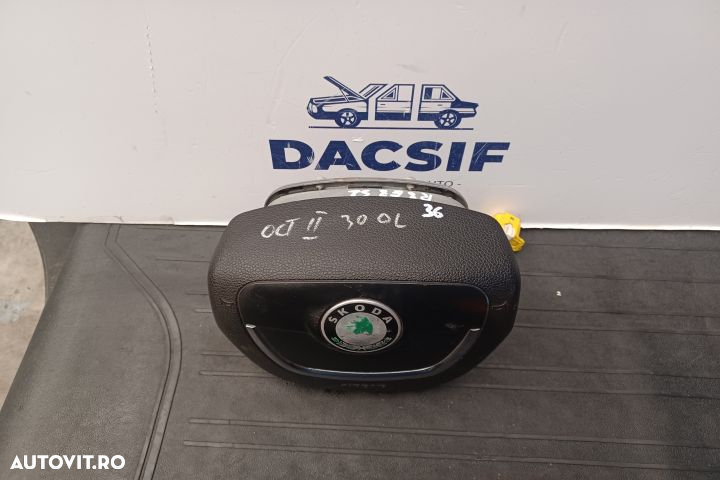 Airbag volan / sofer 1Z0880201AQ 1Z0880201AQ Skoda Octavia 2 [2004 - - 2