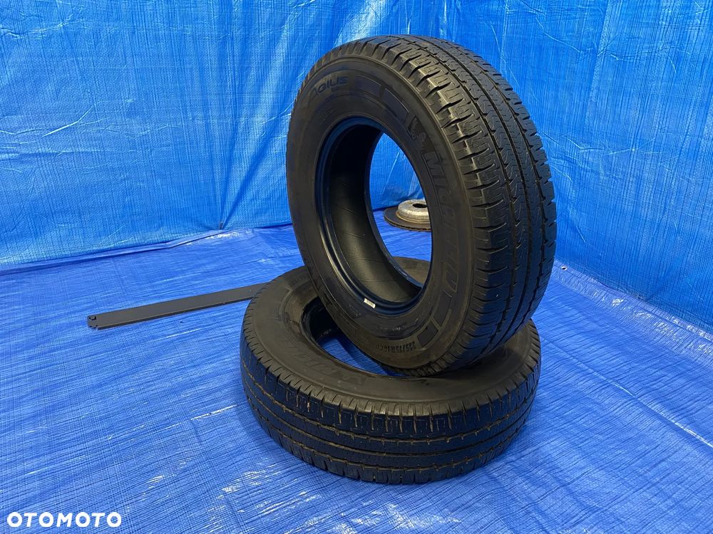 2X OPONY 16 OPONA LATO LETNIE MICHELIN AGILIS CAMPING 225/75R16 CP 116Q   2021R JAK NOWE - 3