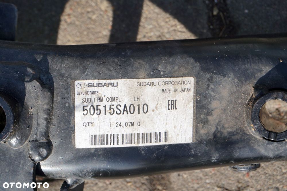 BELKA ZAWIESZENIA PRZEDNIEGO PRZÓD TRAWERS FORESTER II SG 50515SA010 50515SA000 LEWY PRAWY KPL SUBARU 2002-2006 - 18