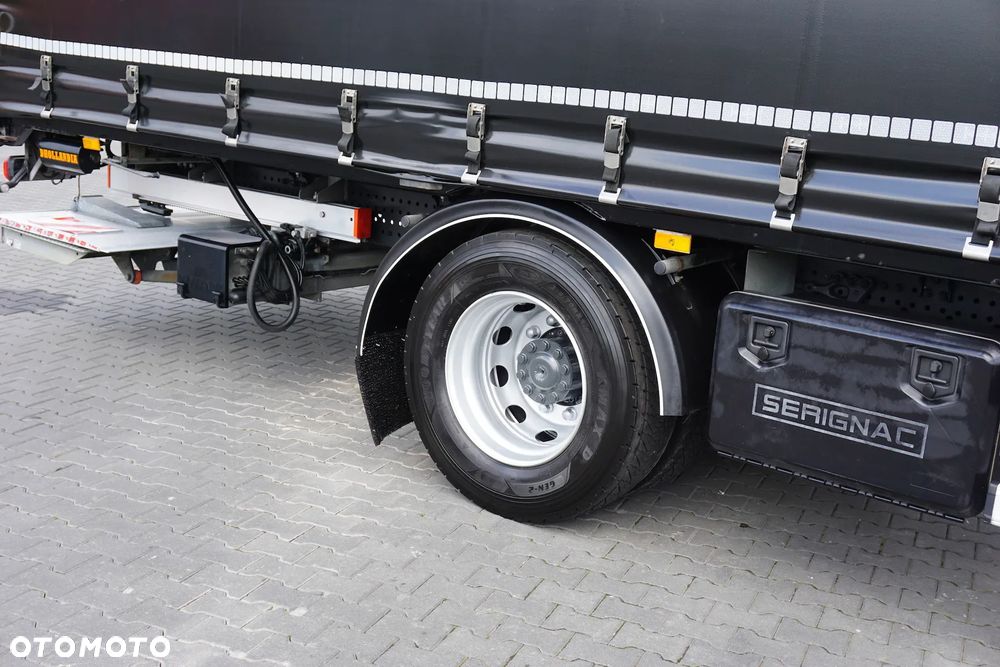 Mercedes-Benz ACTROS / 1835 / ACC / E 6 / FIRANKA + WINDA / 21 PALET / DŁ. 8,4 M - 38