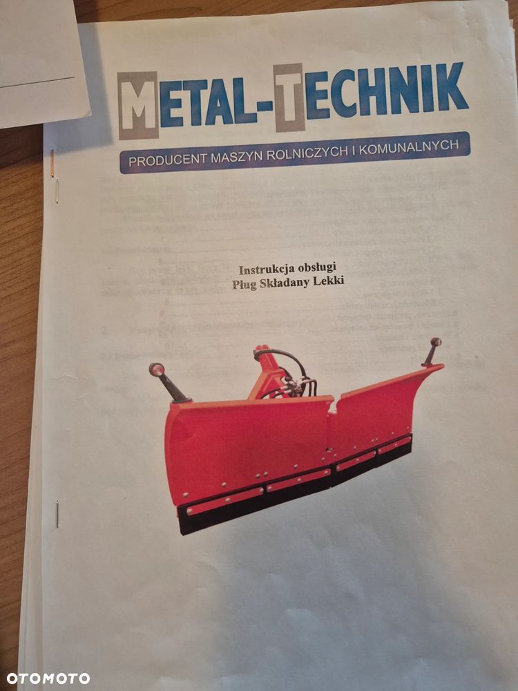 Pług śnieżny do Traktora 1,8m - 3