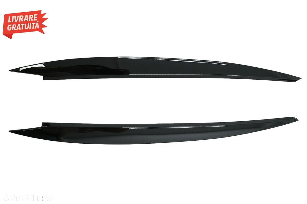 Pleoape Faruri VW Golf VII 7 5G (2013-2017) Negru Lucios- livrare gratuita - 2