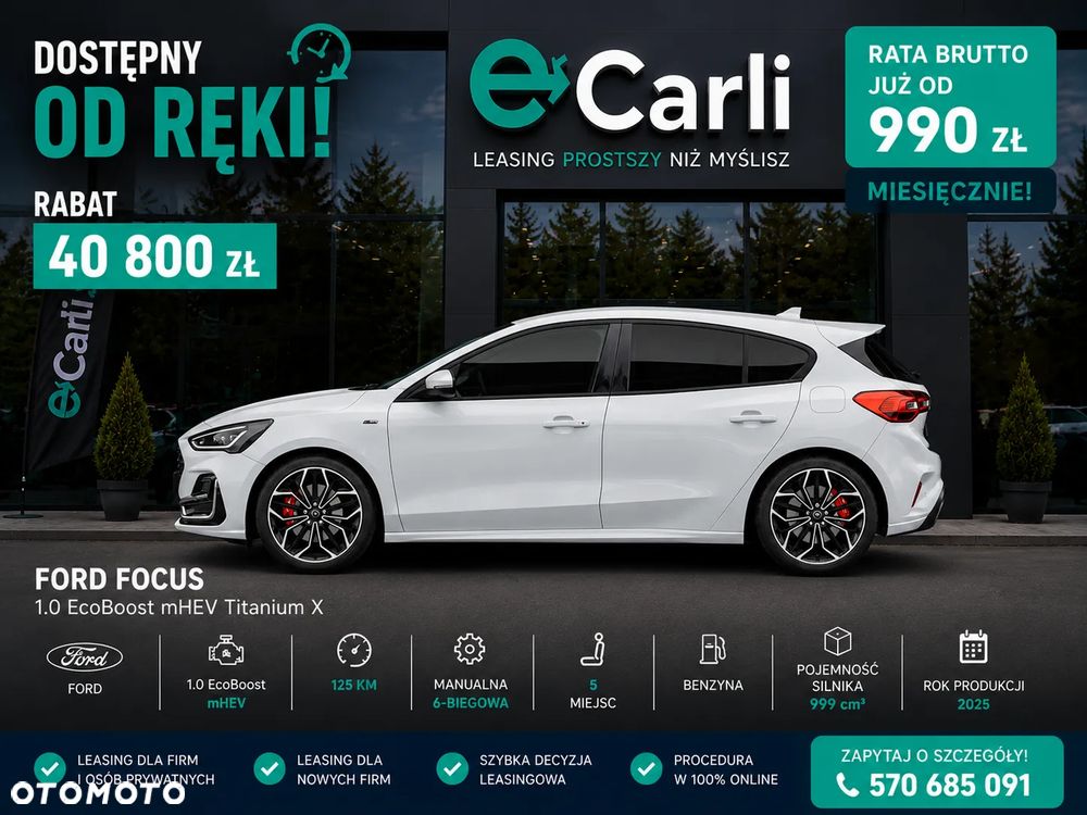 Ford Focus 1.0 EcoBoost mHEV Titanium X - 2