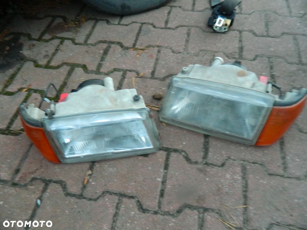 Fiat Uno Lampy Lampa Przednie Przód Prawa Lewa Komplet - 5