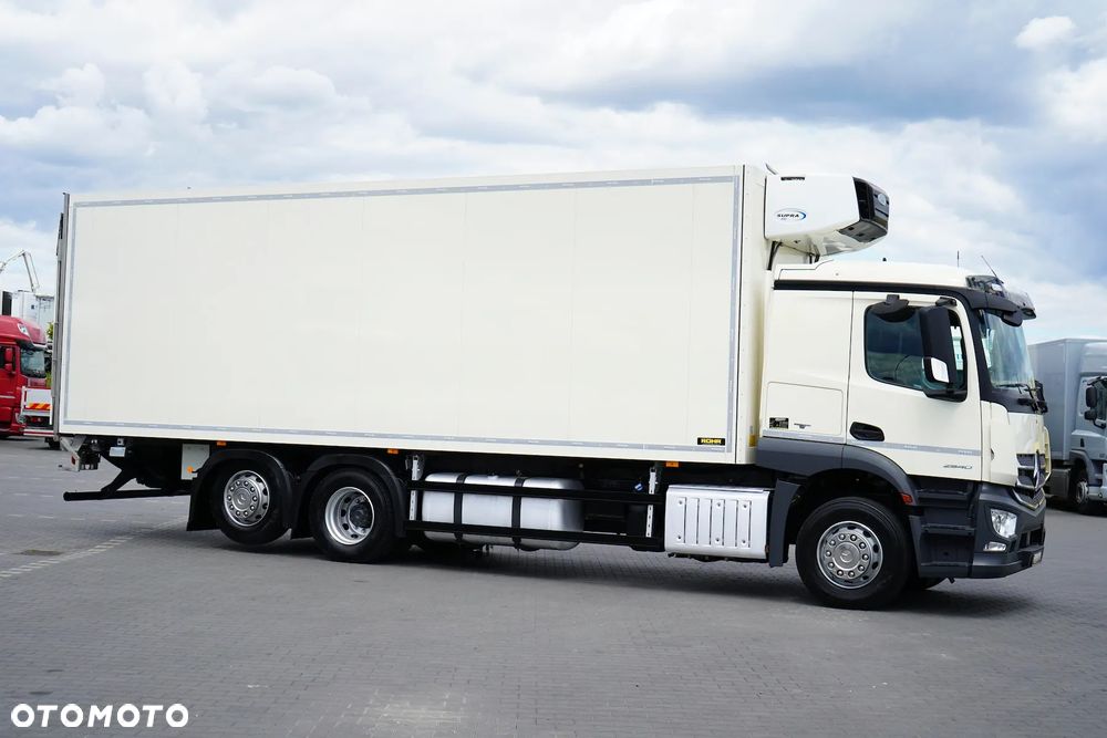 Mercedes-Benz ACTROS / 2540 / ACC / E 6 / CHŁODNIA + WINDA / 20 PALET / OŚ SKRĘTNA - 4