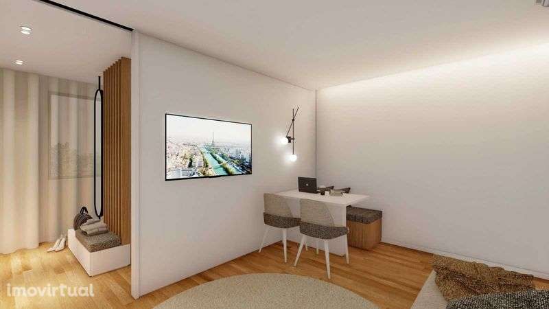 T1 Matosinhos Sul, frente ao metro, 300m da praia - Grande imagem: 2/8