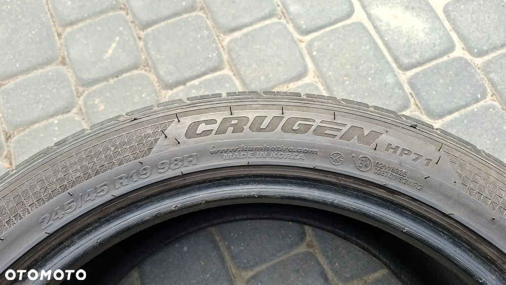 Opona letnia Kumho Crugen HP71 245/45 R19 - 3