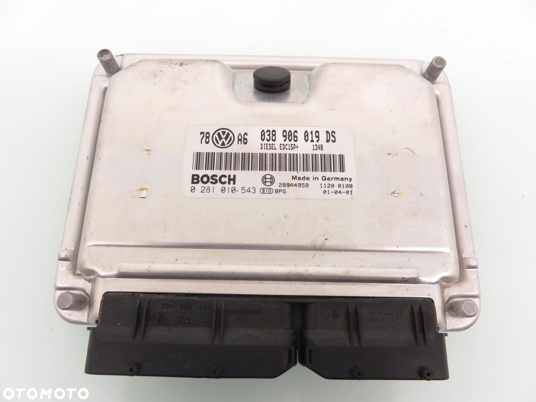 STEROWNIK VW PASSAT B5 FL Variant (3B6) 1.9 TDI PD 130 - AVF 038906019DS - 1