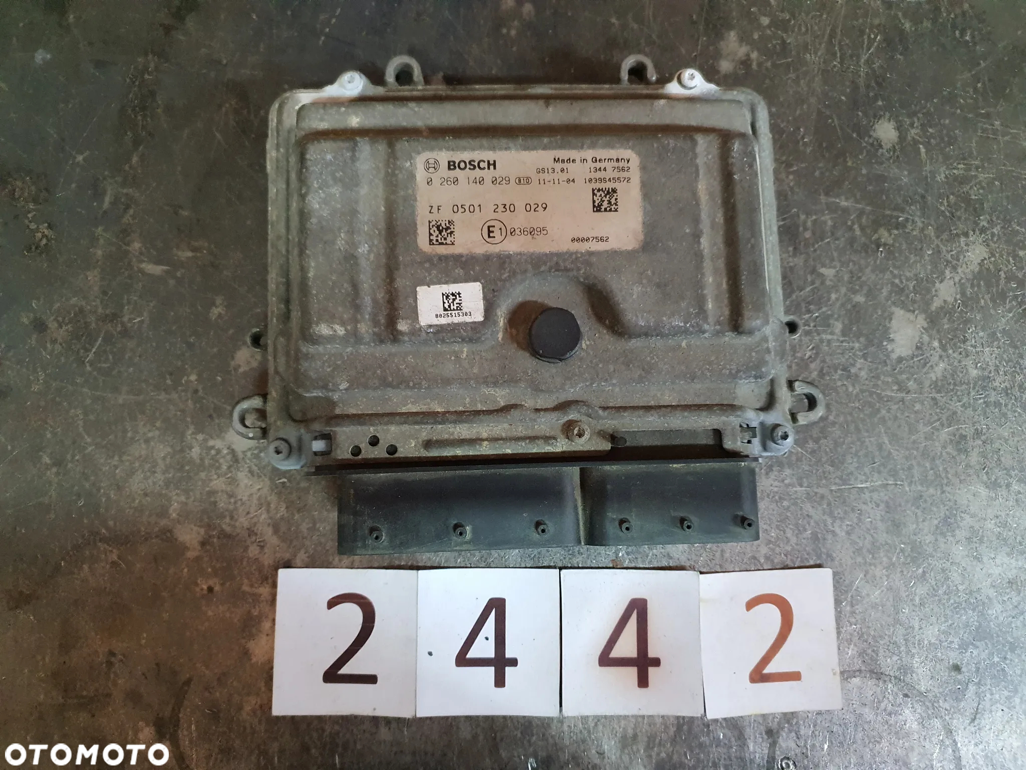 Sterownik komputer moduł skrzyni biegów Iveco Daily 2.3 HPI Renault Master 0260140029 - 2