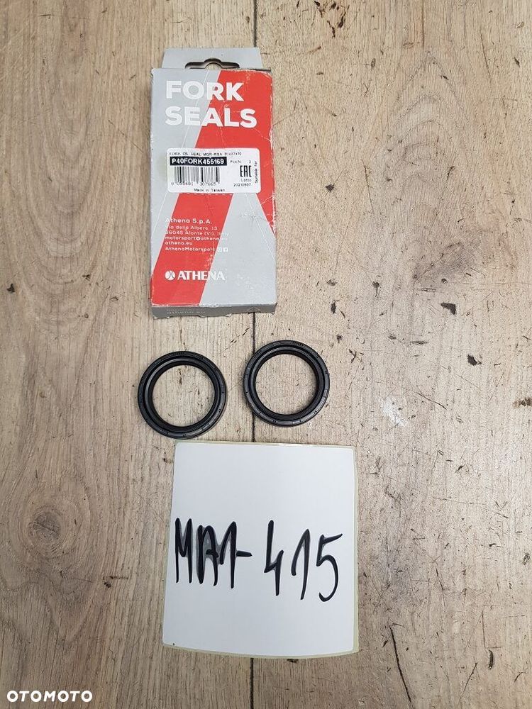 Uszczelniacze olejowe przedniego zawieszenia Athena P40FORK455169 35x47x10 - 1
