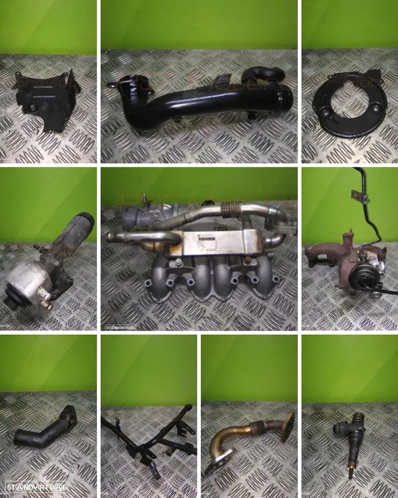 Reparação de Motor VW SHARAN 1.9 TDI AUY - 1