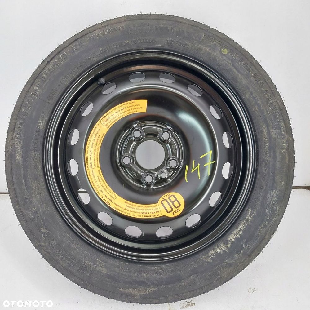 Koło dojazdowe dojazdówka 15 5x98 Fiat Tipo II 125/80R15 B2104 - 1