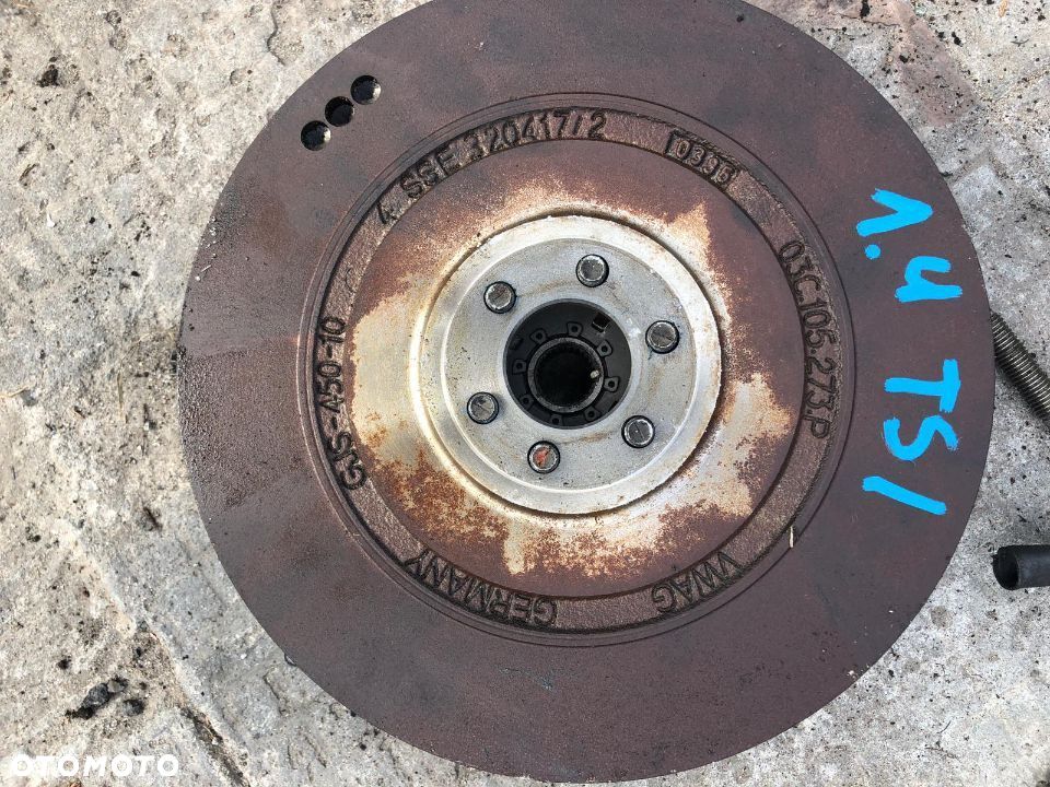 Sprzęgło tarcz docisk koło zamachowe dwumas VW AG Volkswagen Audi Skoda Seat 1,4 tsi 30000 km - 1