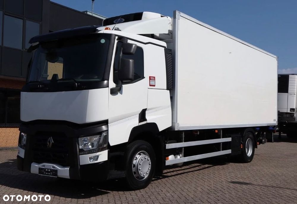 Renault T380 / CHŁODNIA / DRZWI-WINDA / 18 EUROPALET / AUTOMAT / SYPIALKA / CARRIER / 410 TYŚ KM / SPROWADZONA - 1