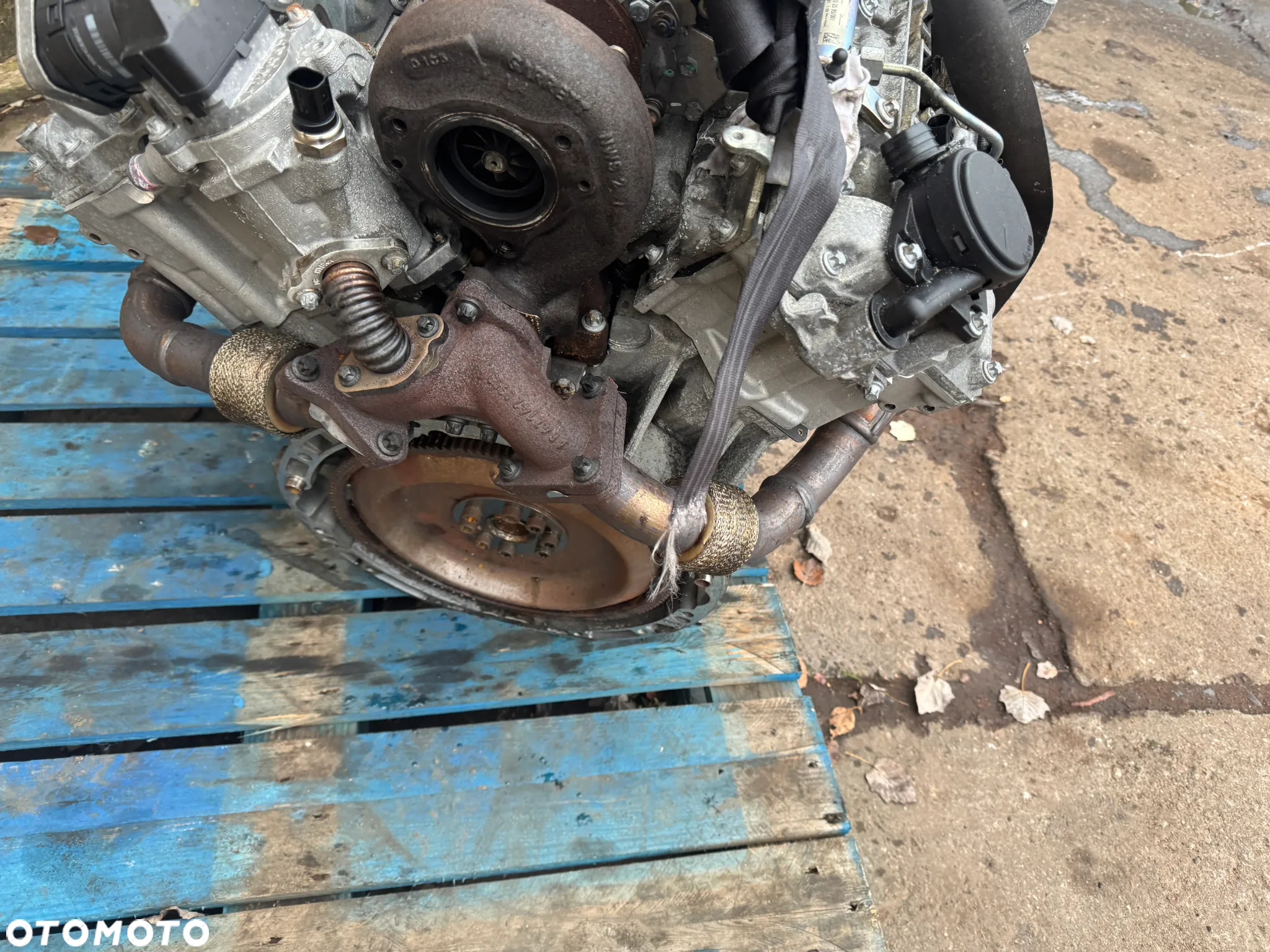 silnik om 642950 642 950 3.0 crd Mercedes ML kompletny 163 tys - 11