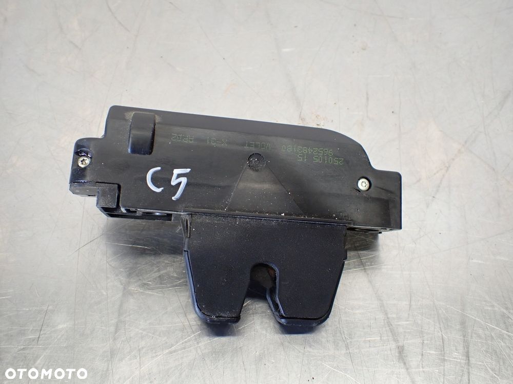 ZAMEK KLAPY BAGAŻNIKA CITROEN C5 LIFT 1.7 9652483180 - 3
