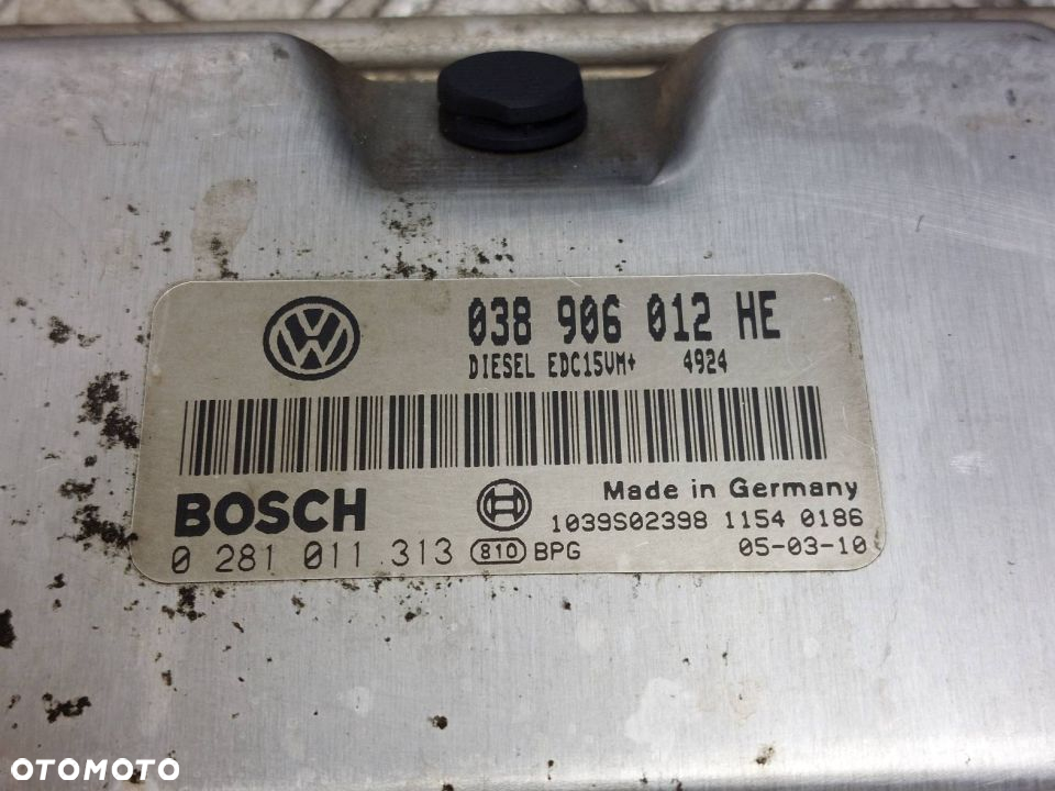 ZESTAW STARTOWY SEAT LEON I 1.9 TDI 038906012HE - 2