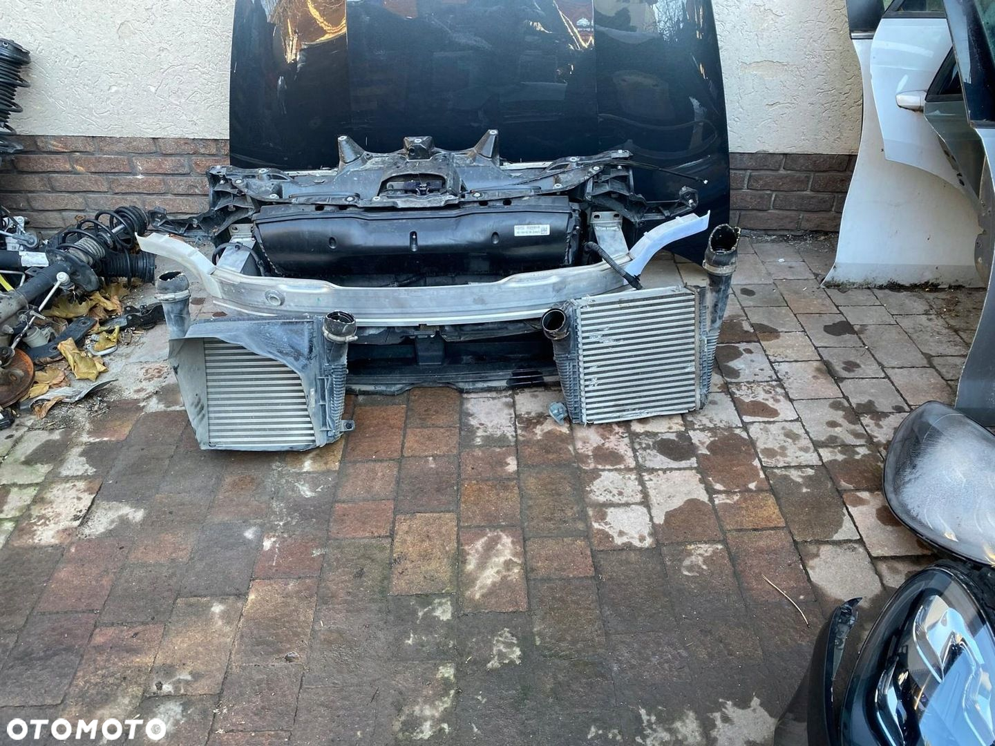 ZDERZAK MASKA LAMPA PAS KOMPLETNY PRZÓD PORSCHE PANAMERA 971 4S 2022 ROK - 4