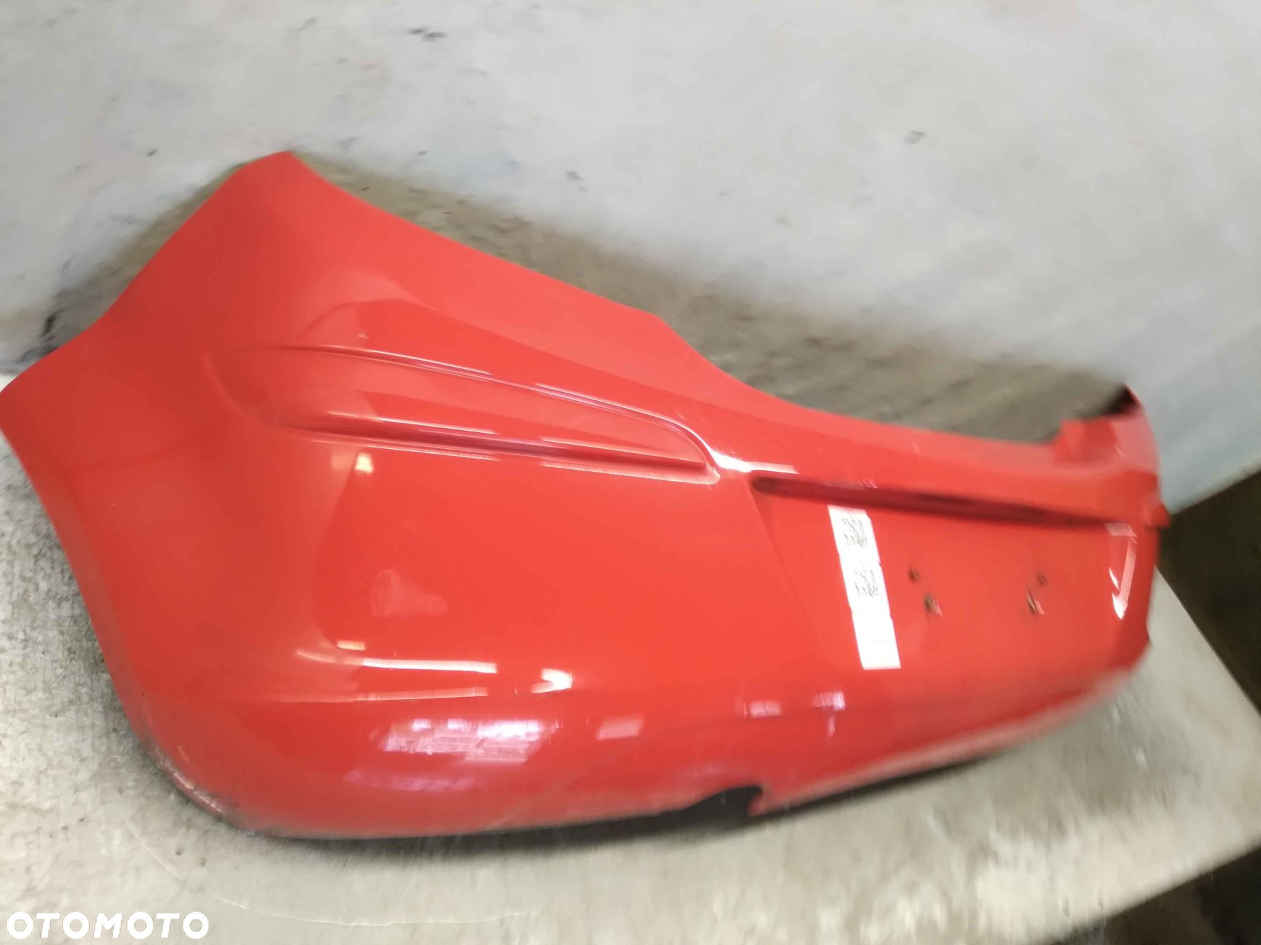 ^ ZDERZAK TYŁ TYLNY DO OPEL CORSA D Z547 CZERWONY 3D 3 DRZWI HB - 5