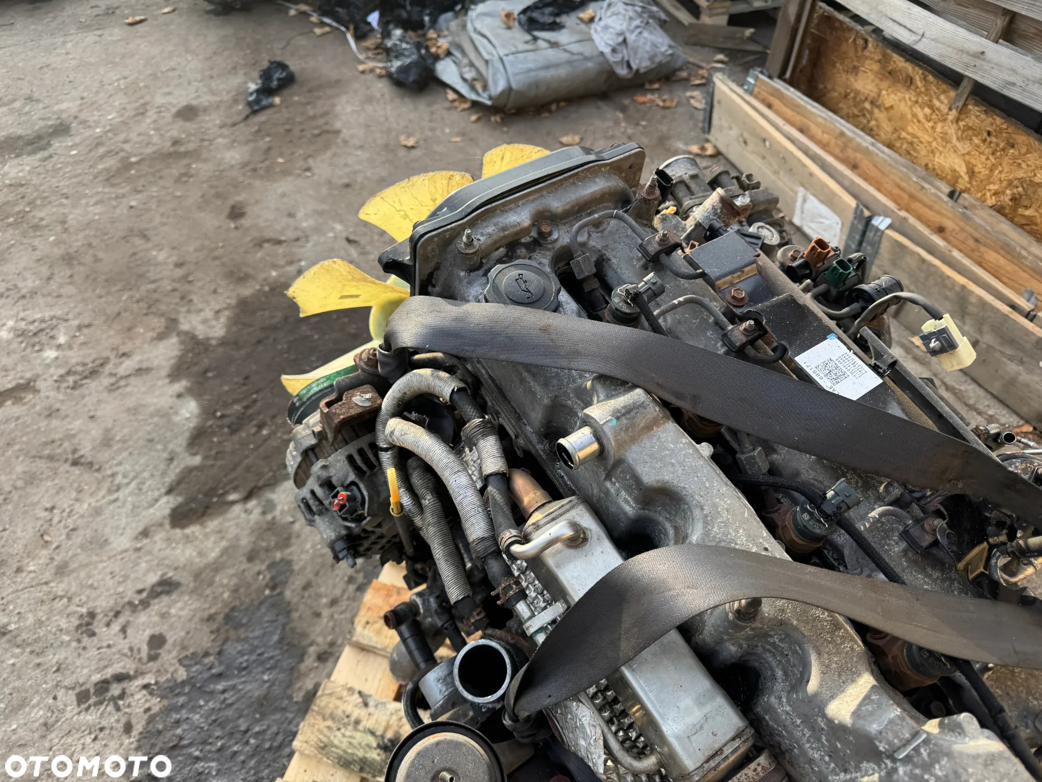 silnik wlae 2.5 tdci ford ranger kompletny 155 tys Euro 5 11r. - 16