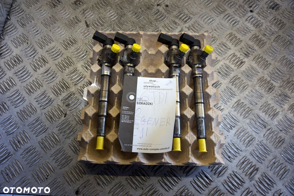 WTRYSKIWACZE WTRYSKI OCTAVIA II LIFT 1.6 TDI 03L130277B SKODA 2008-2013 - 1