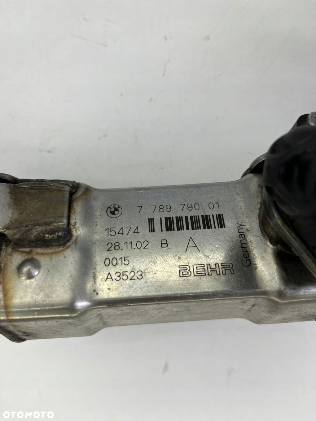 BMW E46 E60 E65 3.0D M57N CHŁODNICZKA SPALIN EGR RURA TERMOSTAT 7789790 ORG - 4