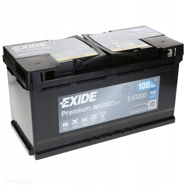 Akumulator Exide Premium 100Ah 1000A EA1000 P - 1