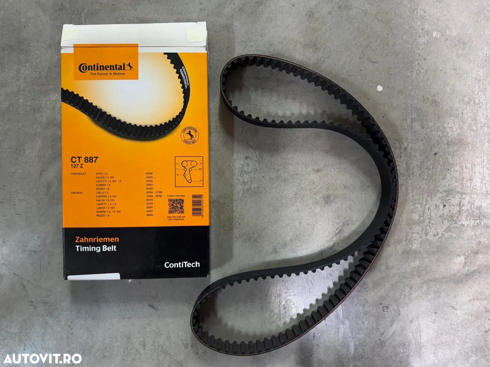 CT887 | Curea Distributie Continental | Chevrolet Kalos - 1