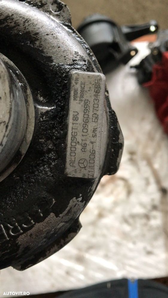 Turbina Mercedes C class w203, Vito w639, E Class W210 a6110960999 - 2