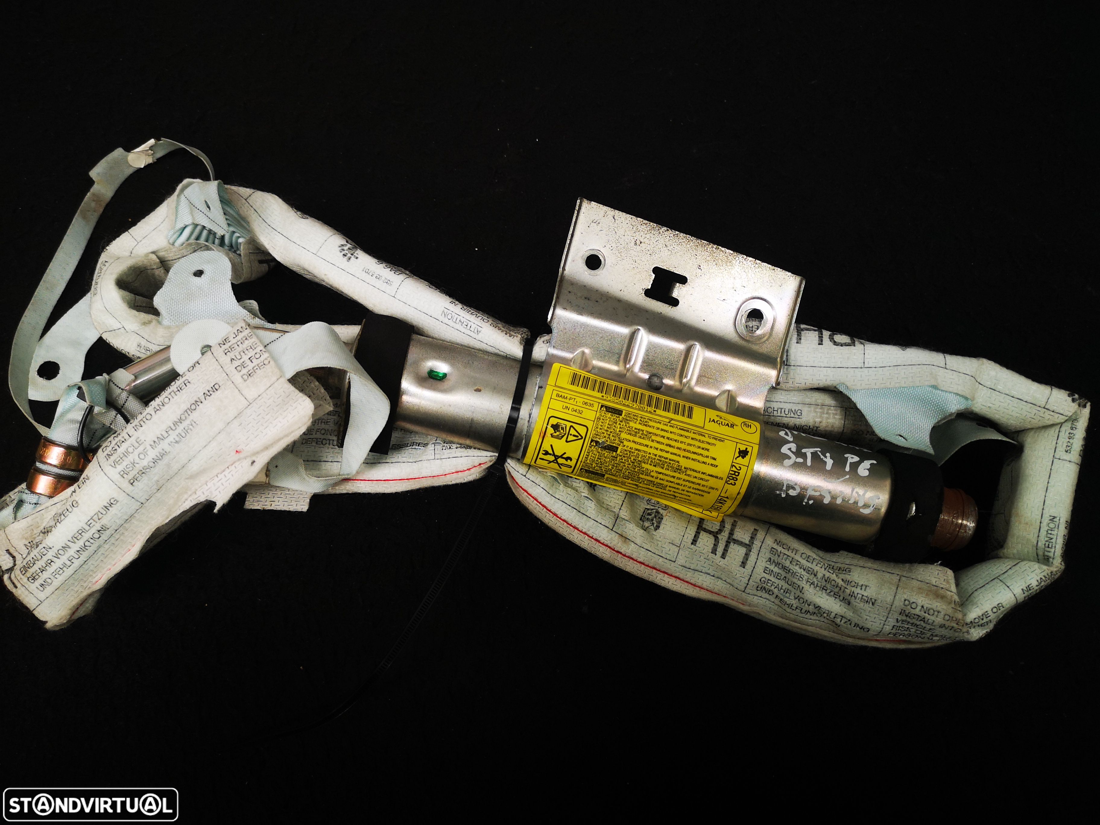 Airbag cortina originais direita  Jaguar s-type Type-s 2004 - 1