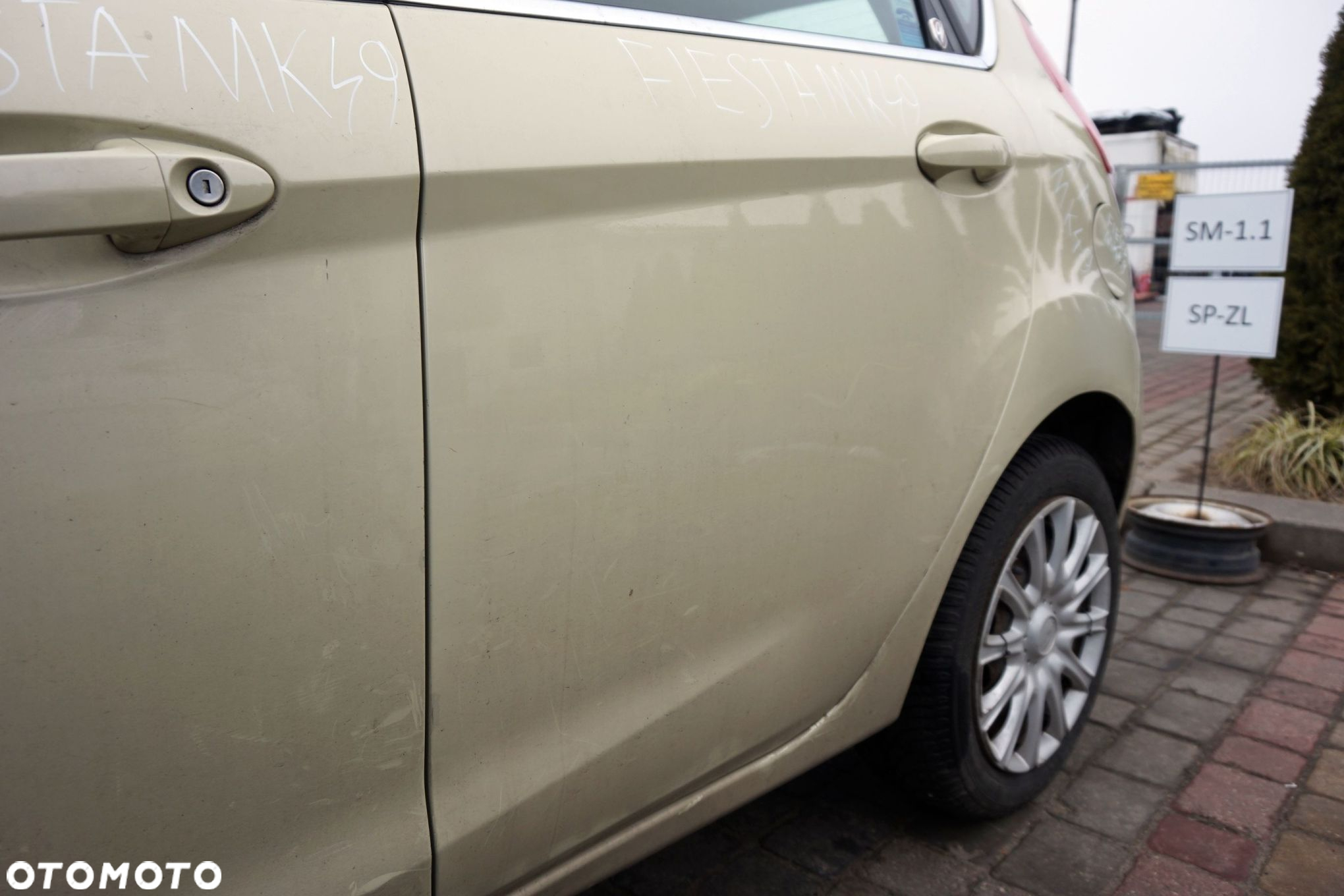 DRZWI TYLNE LEWE FIESTA VI MK6 VII MK7 5D HB 49  SPA FORD 2008-2017 - 2