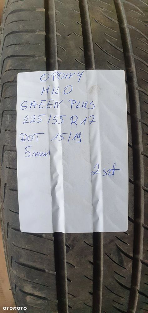 2X Opona Hilo Green Plus 225/55 R17 5mm 1519 - 9