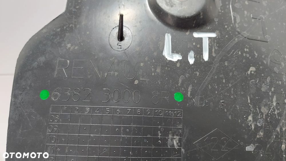 NADKOLE LEWY PRZÓD TYLNA CZĘŚĆ RENAULT MASTER III 3 R2019 NR 638230008R - 2