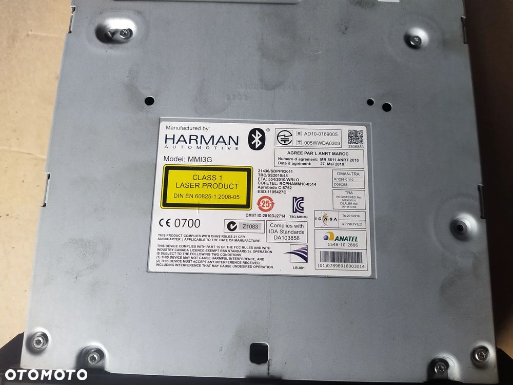 Radio nawigacja audi a4 b8 lift 8R2035666E - 2