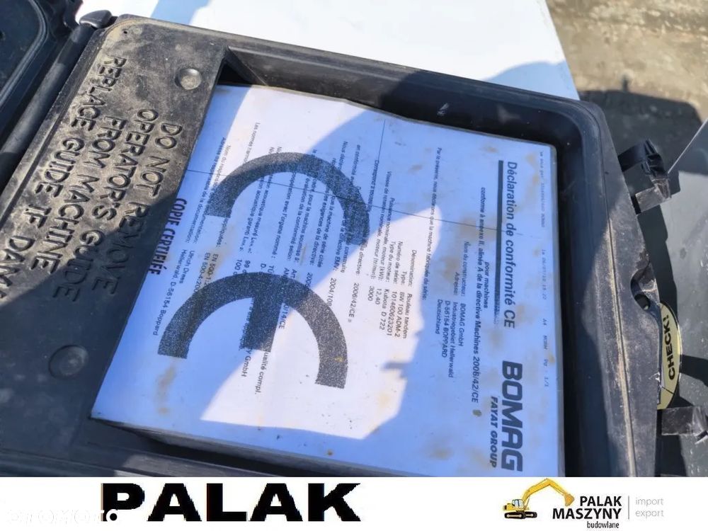 Bomag Walec drogowy BOMAG BW 100   ,  2010 rok - 12