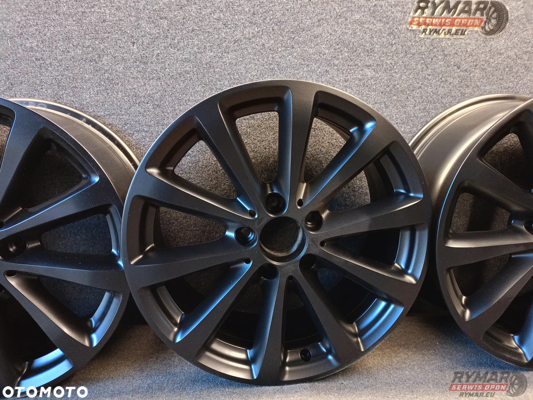 ALUFELGI 7.5X17" 5x112 ET40 ORYGINAŁ MERCEDES AUDI VW SEAT SKODA KPL - 4