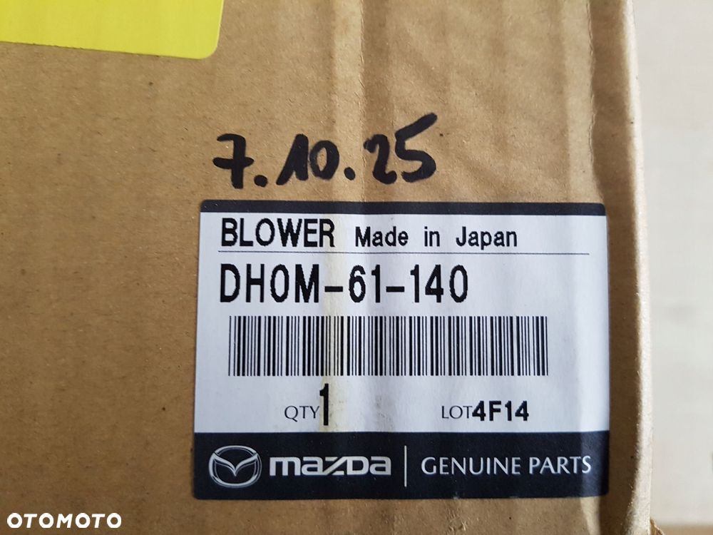 mazda cx3 cx-3 silnik wentylator wnętrza obudowa nagrzewnicy dh0m-61-140 - 8
