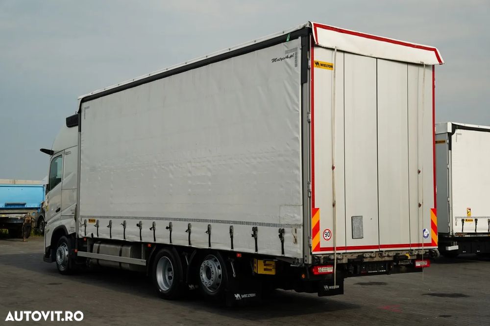 Volvo FH 460 / CORTINĂ - 7.75 M / I-SAVE / AER CONDIȚIONAT PARCARE / PUNTE RELAXABILĂ / DIRECȚIE / CORTINĂ RANFORSATĂ - 4