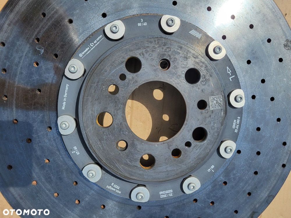 Ceramika Przód Lewa Tarcza Zacisk bmw m3 G80 G81 m4 G82 G83 2022r - 2