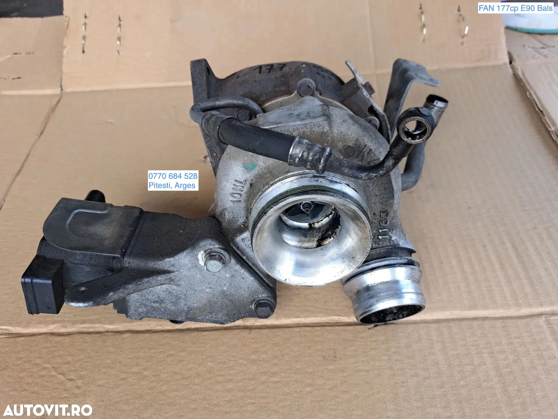 Turbina turbo turbosuflanta originala BMW 177cp N47 E81 F20 E90+LCI E60 LCI E83 LCI - 1