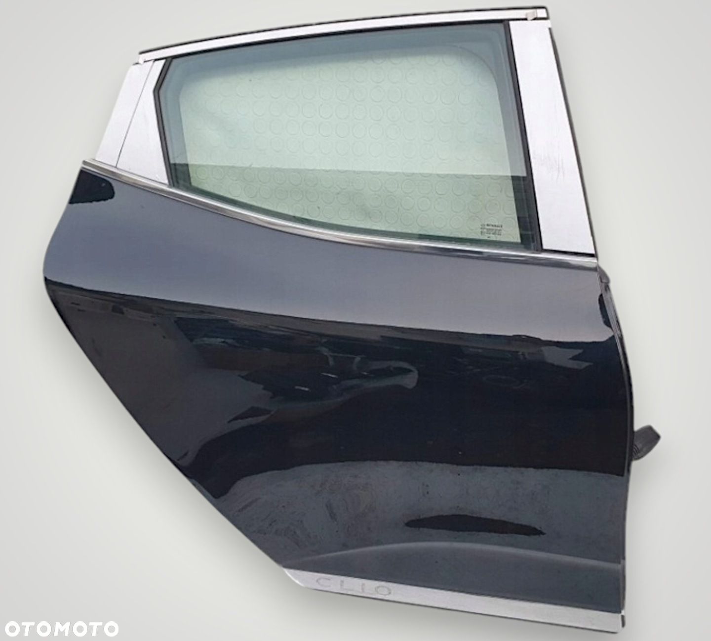 RENAULT CLIO 5 V DRZWI TYŁ TYLNE PRAWE LISTWA SZYBA JAK NOWE TEGNE W KOLOR - 1