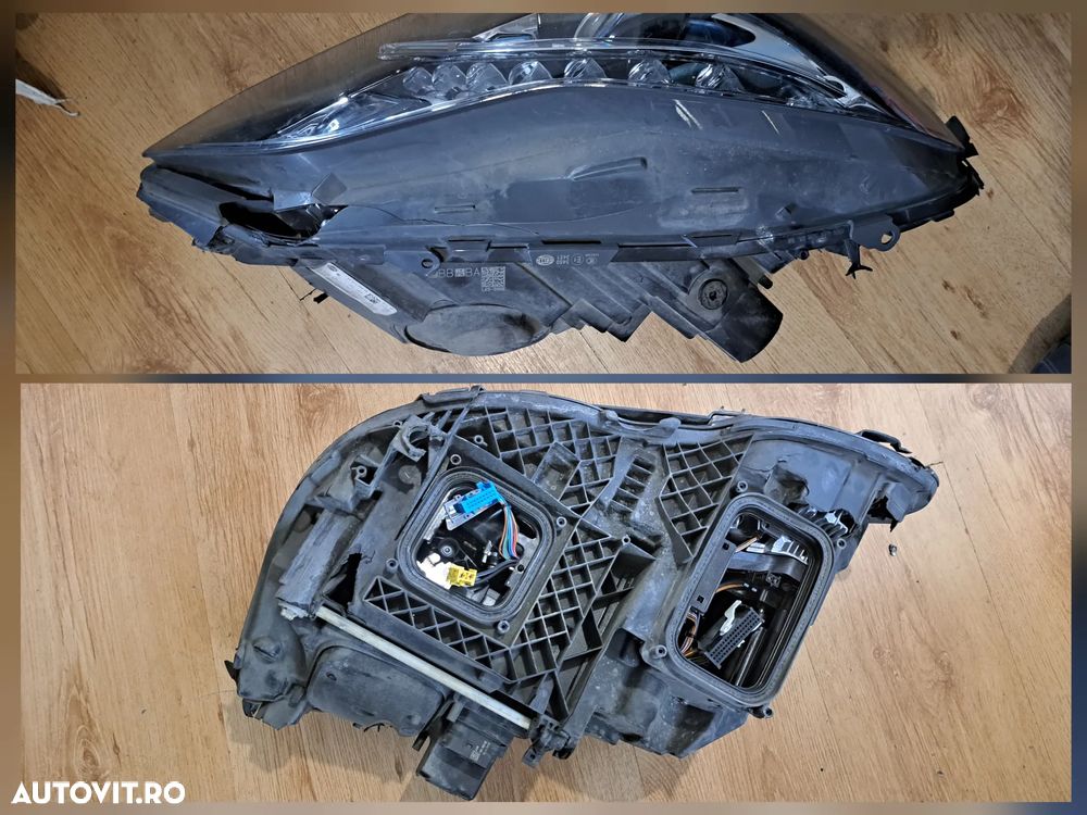 Far ful led stanga dreapta Mercedes E-class W212 facelift deteriorat - 6