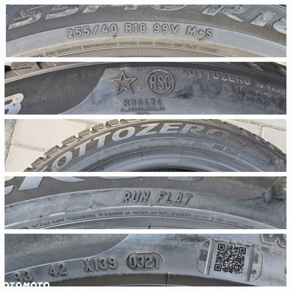 Pirelli Winter SottoZero 3 255/40R18 99 V BMW - 5