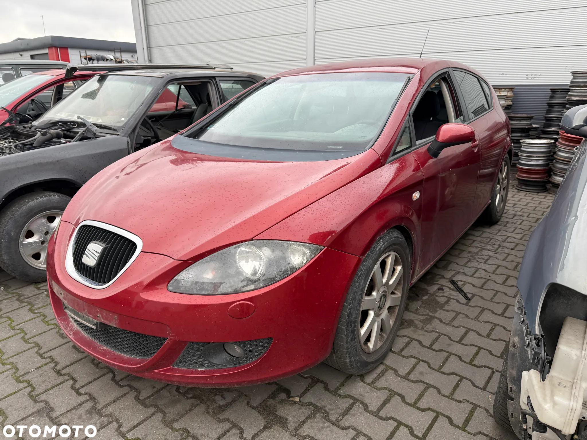 Seat Leon II 1.9 TDI Skrzynia Zderzak Drzwi Klapa Lampa - 2