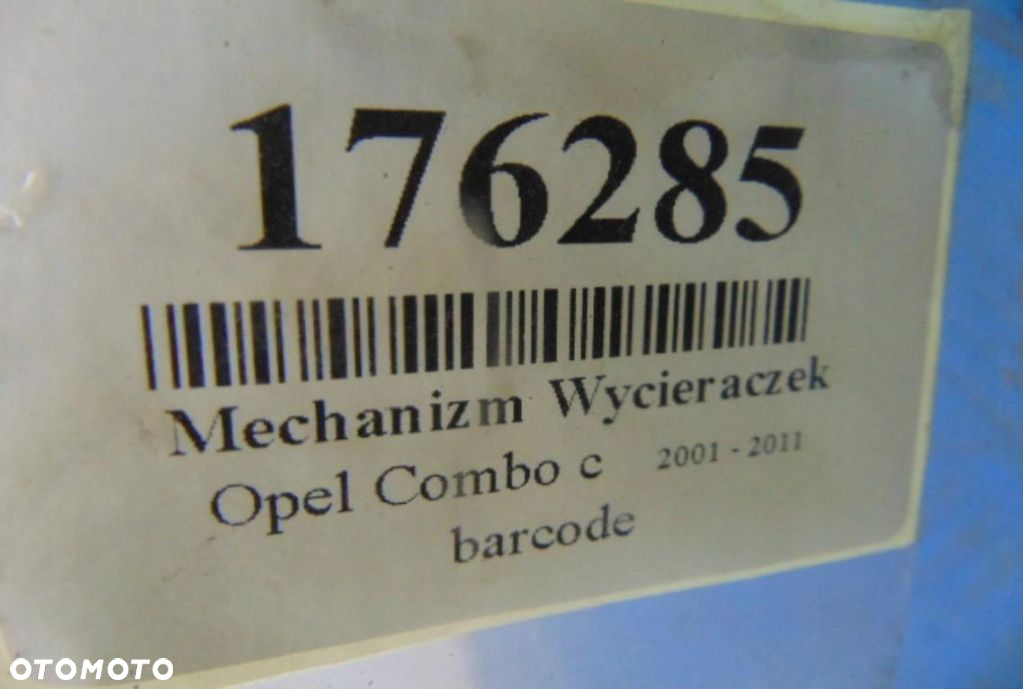 OPEL COMBO C 1.7 CDTI MECHANIZM WYCIERACZEK PRZÓD - 8
