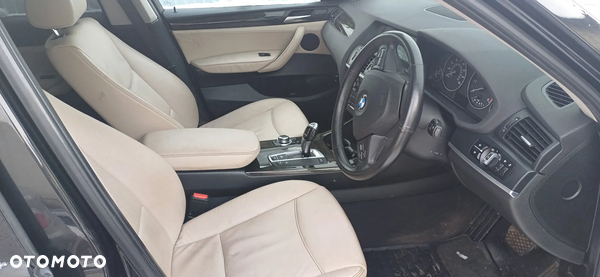 BMW F25 X3 oyster fotele skóra grzane boczki kanapa kpl