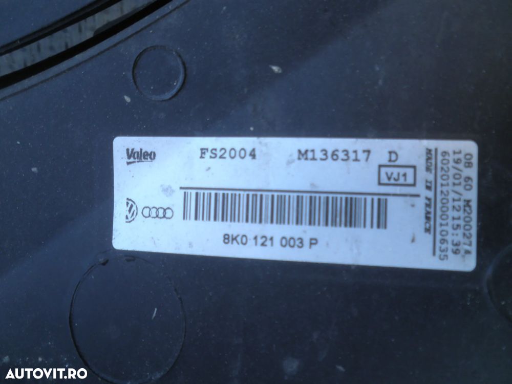 Electroventilator / electroventilatoare Audi A4 B8 Facelift , A5, 2.0 TDI 8K0121003P - 3