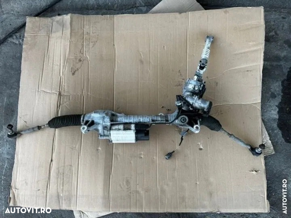 caseta directie bmw cu 2 motorașe la 12V F10 F11 F06 F12 F13 seria 5 și seria 6 cu integral activ stering adică vireaza și puntea spate