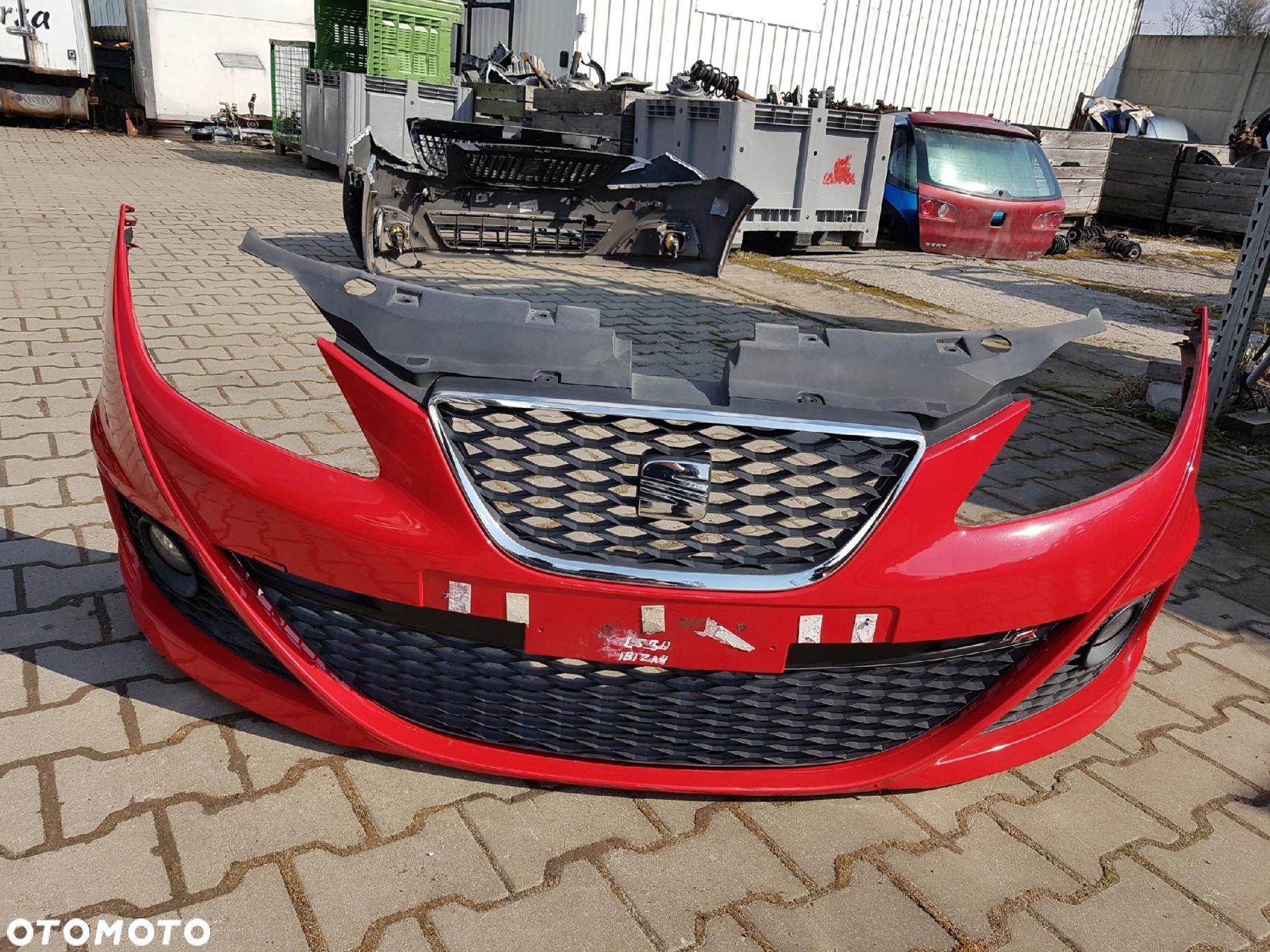 SEAT IBIZA 4 IV 08-12r FR ZDERZAK PRZÓD PRZEDNI LS3H - 1