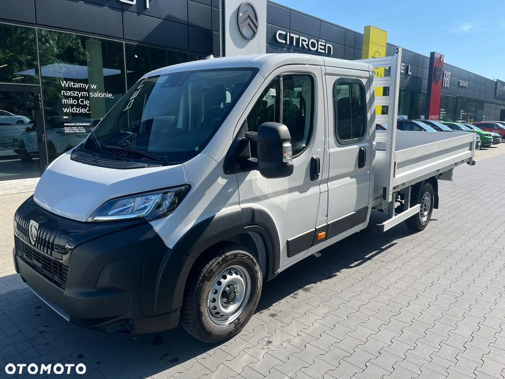 Peugeot Boxer Doka Podwójna Kabina| Skrzynia| 6 PALET|140KM MT6| Euro 6E |DMC 3.5t - 2